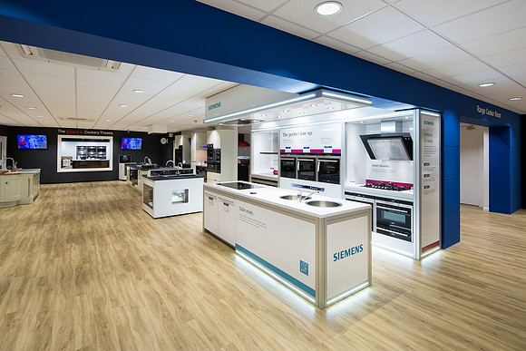 Commercial property photography, Siemens Kitchens