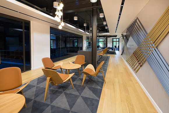 Office interior photography for VWFS Milton Keynes