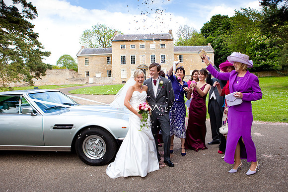 Confetti and Aston Martin