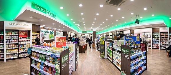 Commercial property photography, Holland & Barrett