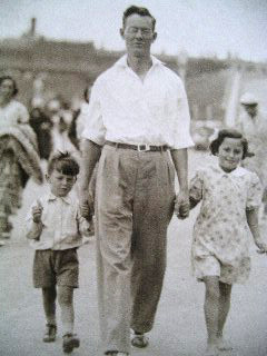 Colin, George, Joyce c 1936