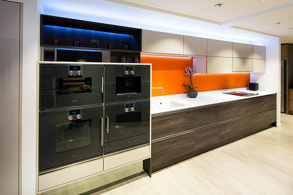 Commercial property photography Gaggenau Kitchens