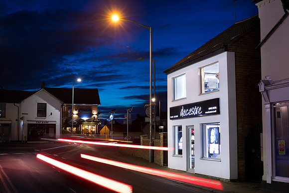 Commercial property photography, Decesare Hair Salon
