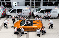 Audi R8 amazing pit stop photograph