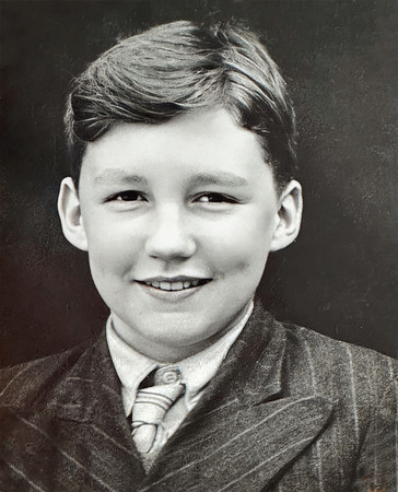 Alan Johnson aged about 7
