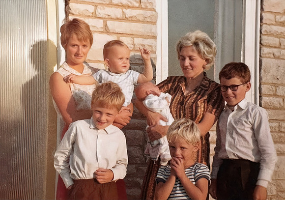 Graham christening Luton 1966