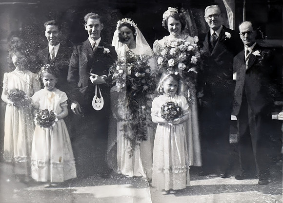 Joyce and Claude wedding