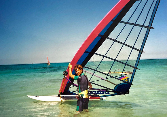 Flag Beach, Fuerteventura c1992